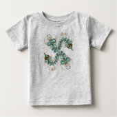 Chimera - Peacock Seahorse Baby T-Shirt (Voorkant)