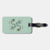 Chimera - Peacock Seahorse Bagagelabel (Achterkant horizontaal)