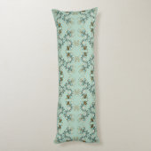 Chimera - Peacock Seahorse body Pillow Lichaamskussen (Achterkant (Verticaal))