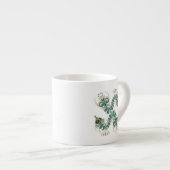 Chimera - Peacock Seahorse Espresso Cup Kop (Voorkant rechts)