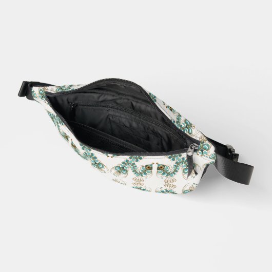 Chimera - Peacock Seahorse Fanny Pack Heuptasje (Open)