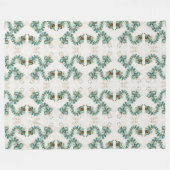 Chimera - Peacock Seahorse Fleece Blanket Deken (Voorkant (Horizontaal))