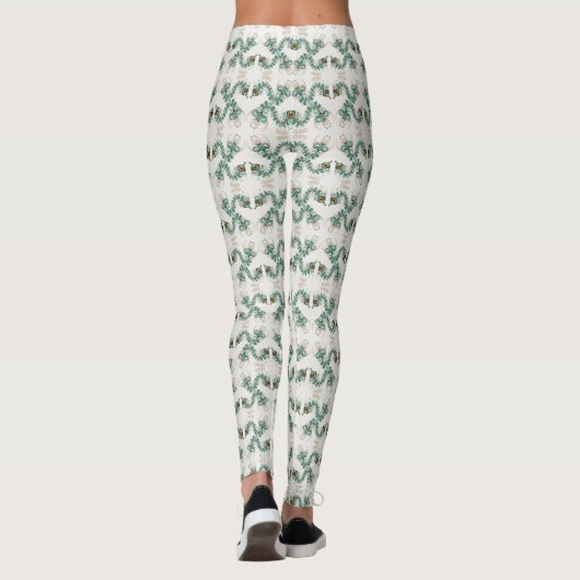 Chimera - Peacock Seahorse Leggings (Achterkant)