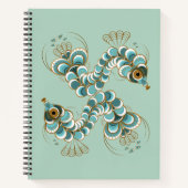 Chimera - Peacock Seahorse Notitieboek (Voorkant)