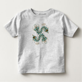 Chimera - Peacock Seahorse Peuter T-Shirt
