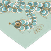 Chimera - Peacock Seahorse Pistache Tafelloper (Hoek)