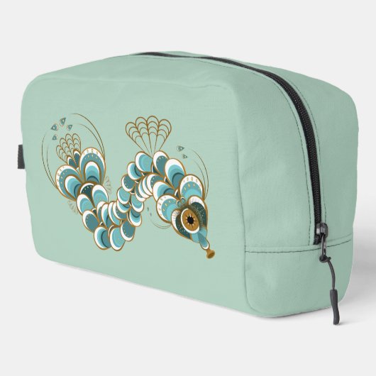Chimera - Peacock Seahorse Pistache Toilettas Toilettasje (Rechterhoek)
