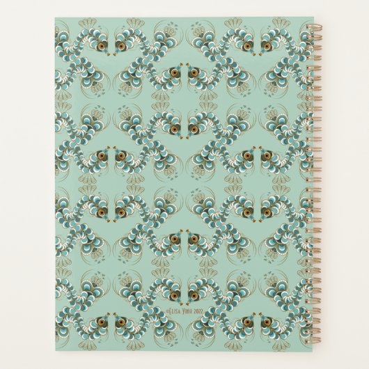 Chimera - Peacock Seahorse Planner (Achterkant)