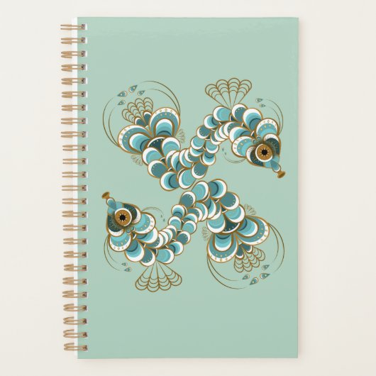 Chimera - Peacock Seahorse Planner (Voorkant)