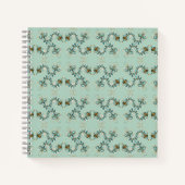 Chimera - Peacock Seahorse Square Notitieboek (Voorkant)