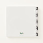 Chimera - Peacock Seahorse Square Notitieboek (Achterkant)