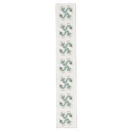 Chimera - Peacock Seahorse Table Runner Lange Tafelloper