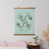 Chimera - Peacock Seahorse Wood Topped Tapestry Hangend Wandkleed (Slaapkamer)