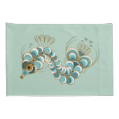 Chimera - Peacock - standaardmodelproefgevallen Kussensloop (Achterkant-Rechts)