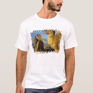 Chimera, re Dame Cathedral, Parijs, Frankrijk T-shirt