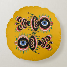 Chimera - Sierkussen van de visvogelronde Rond Kussen