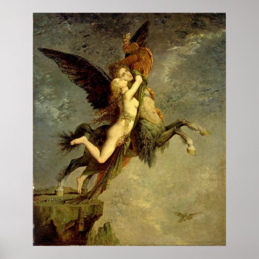 Chimera van Gustave Moreau Poster (Voorkant)