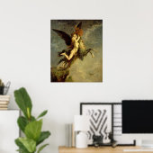 Chimera van Gustave Moreau Poster (Thuiskantoor)