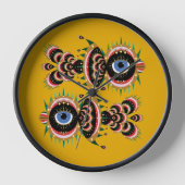 Chimera - Vis met hout omwoelde klok (Voorkant)