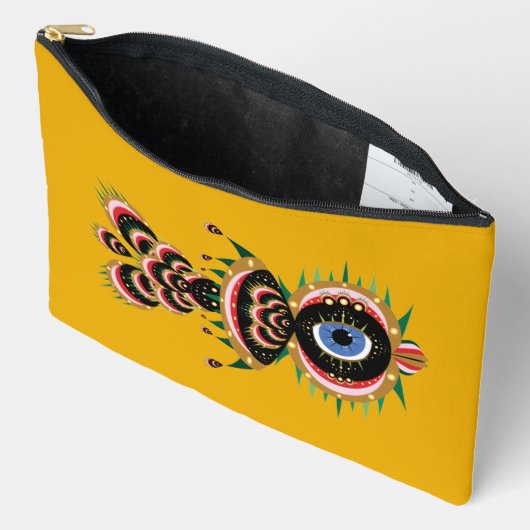 Chimera - Vis Vogel Grote Pouch Etui (Open)