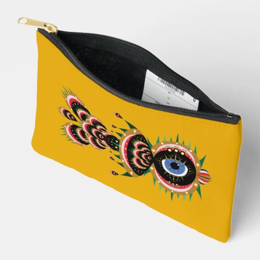 Chimera - Vis Vogel Kleine Pouch Etui (Open)