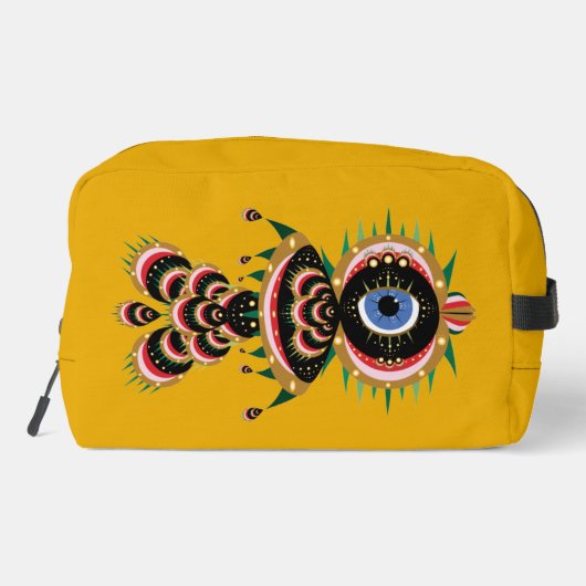 Chimera - Visvogel toilettas Toilettasje (Achterkant)