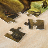 Chimera Winged Creature Early 18th Century Monster Legpuzzel (Zijkant)