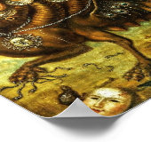 Chimera Winged Creature Early 18th Century Monster Poster (Hoek)