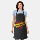 Chimichanga Champion grappig eten of koken Schort (Gedragen)