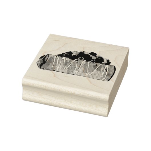 Chimichanga Tex Mex Zuidwest Burrito Arizona Rubberstempel (Stempel)