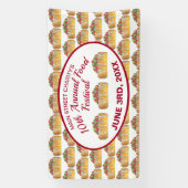 Chimichanga Tex Mex Zuidwest voedsel Burrito Spandoek (Verticaal)