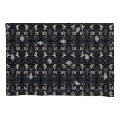 Chimigos - Chihuahua's en diamanten Kussensloop (Voorkant-Links)