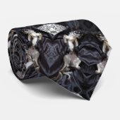 Chimigos - Chihuahua's en diamanten Stropdas (Opgerold)