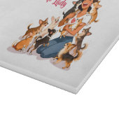 Chimigos - Crazy Chi Lady - Chihuahua  Snijplank (Hoek)