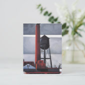 Chimney and Water Tower (door Charles Demuth) Briefkaart (Staand voorkant)