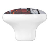 Chimney and Water Tower (door Charles Demuth) Keramische Knop (Zijkant)