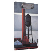 Chimney and Water Tower (door Charles Demuth) Klembord (Rechts)