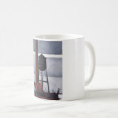 Chimney and Water Tower (door Charles Demuth) Koffiemok (Voorkant rechts)