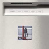 Chimney and Water Tower (door Charles Demuth) Magneet (Insitu (Vaatwasser))