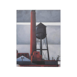 Chimney and Water Tower (door Charles Demuth) Notitieblok