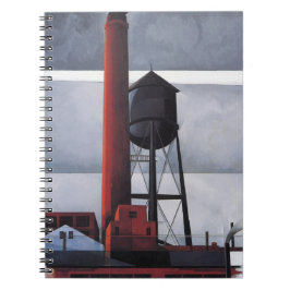 Chimney and Water Tower (door Charles Demuth) Notitieboek