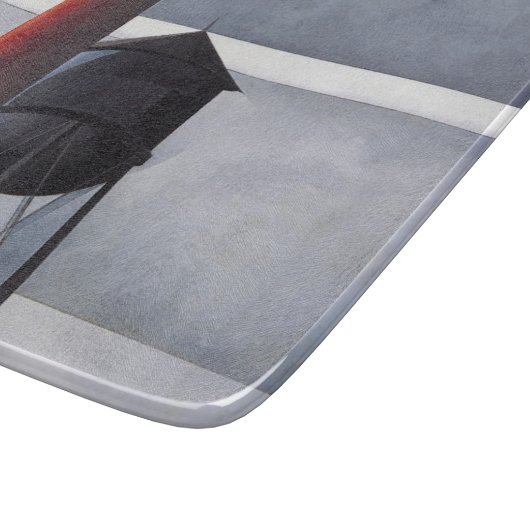 Chimney and Water Tower (door Charles Demuth) Snijplank (Hoek)