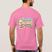 Chimney Chickens T-Shirt - "Watch on Youtube" (Achterkant)