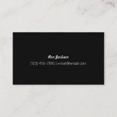 Chimney & Fireplace  Visitekaartje (Achterkant)