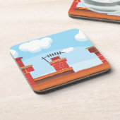 Chimney Pots Bier Onderzetter (Linkerzijde)