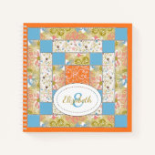 Chimney Quilt Block Pattern Notitieboek (Voorkant)