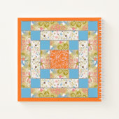 Chimney Quilt Block Pattern Notitieboek (Achterkant)