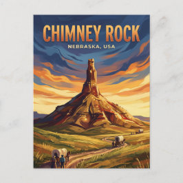Chimney Rock National Historic Site VS Briefkaart