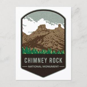 Chimney Rock National Monument Briefkaart