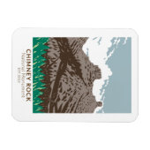 Chimney Rock National Monument Colorado  Magneet (Horizontaal)